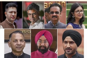 ആം ആദ്മി പാര്‍ട്ടിയിലെ (എഎപി) ഏഴ് എംപിമാര്‍ ബിജെപിയില്‍ ലയിച്ച നടപടി രാജ്യസഭാ അധ്യക്ഷന്‍ സി.പി. രാധാകൃഷ്ണന്‍ അംഗീകരിച്ചു.